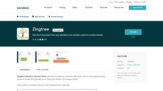 Zingtree App Integration with Zendesk Support