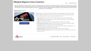 Digital Magazines - RBdigital Gateway