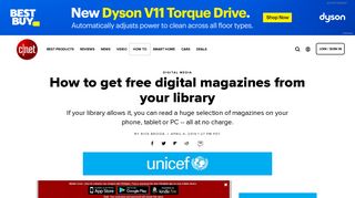 How to get free digital magazines from your library - CNET