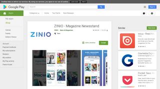 ZINIO - Magazine Newsstand - Apps on Google Play