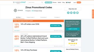Zinus Promotional Codes - Save $68 with Feb. 2019 Discount Codes