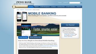 Mobile Banking | Phone Banking | Zions Bank