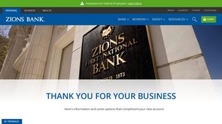Welcome to Zions Bank | Banking Options | Zions Bank