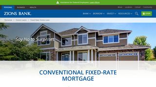 Fixed-Rate Mortgage Loan - Zions Bank