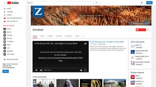 ZionsBank - YouTube