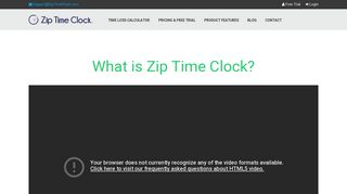Zip Time Clock