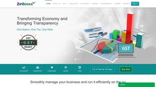 ZipBooks: Cloud Based GST Ready Accounting Software in India, GST ...