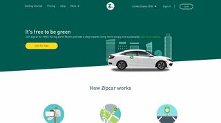 Find Cars Page | Zipcar Canada