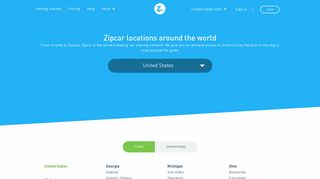 Zipcar Cities Across the Globe| Zipcar