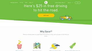 Affiliate Offer - DC 25 | Zipcar