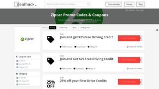 50% Off Zipcar Coupons & Promo Codes [February 2019] - Dealhack