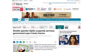 Shuttle operator ZipGo suspends services; government says it lacks ...