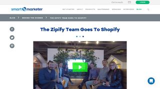 The Zipify Team Goes To Shopify | Smart Marketer