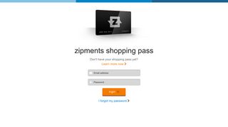 Login | Shopping Pass | Zipments