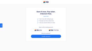 Zip Pay: Welcome