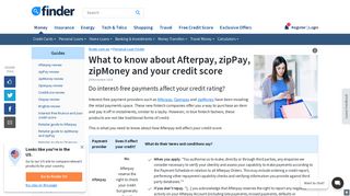 How does Afterpay and zipPay affect your credit score? | finder.com.au