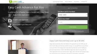 Zippy Cash - Canada Payday loans Online with fast approval!