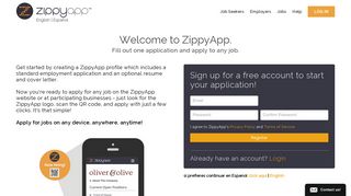 Register | ZippyApp