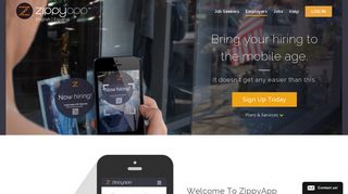 Bring your hiring to the mobile age | ZippyApp