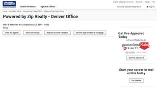 Powered by Zip Realty - Denver Office - Englewood, CO - Coldwell ...