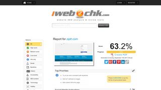 ziptt.com | Website SEO Review and Analysis | iwebchk