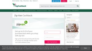 Zip Van Discounts, Codes, Sales & Cashback - TopCashback