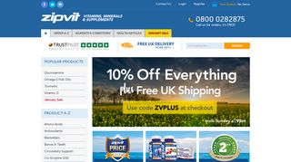 Zipvit Vitamins | Highest Quality & 5-Star Service | Zipvit