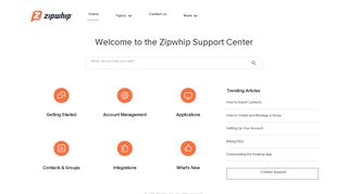 Zipwhip, Inc. | How do I log into my account?