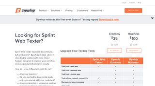 Sprint Web Texter | Zipwhip