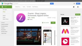 Zivame - Shop Lingerie, Activewear, Apparel Online - Apps on Google ...