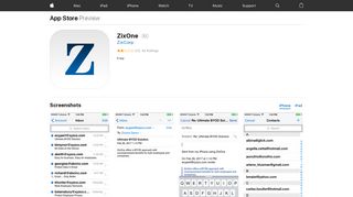 ZixOne on the App Store - iTunes - Apple