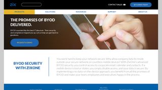 Secure Email for BYOD with ZixOne | Zix