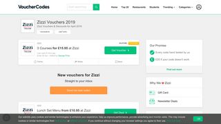 Zizzi Voucher Code | February 2019 | Tested & Working