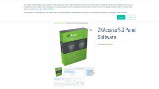 ZKAccess 5.3 Panel Software - ZK Teco USA