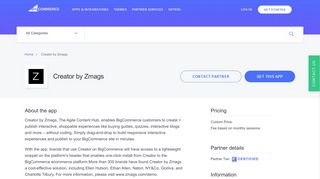Creator by Zmags | BigCommerce
