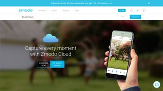 Zmodo Cloud Service - 24/7 Recording Plan for Your Home Security