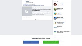 ZNetLive - ZNetIndia.com is not ZNetLive.in... | Facebook