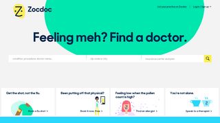 Zocdoc: Find a Doctor, Reviews, & Book Appointments
