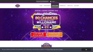Zodiac Casino Mobile | Online Slots