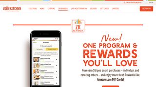 ZK Rewards - Zoës Kitchen