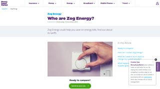 Zog Energy Information & Contact Details | MoneySuperMarket