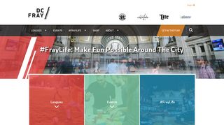 DC Fray // Sports Leagues // Events // #FrayLife