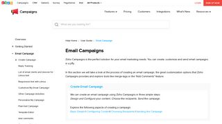 Create Campaign - Online Help | Zoho Campaigns