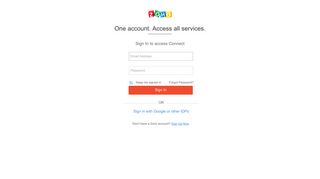 Login Page - Zoho Connect