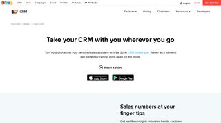 CRM App for Sales | Sales CRM Mobile App – Zoho CRM