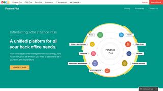 Integrated Finance Suite for Businesses | Zoho Finance Plus