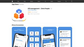 HR management - Zoho People on the App Store - iTunes - Apple