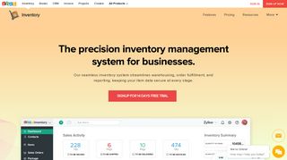 Inventory Management System for Small Business – Zoho Inventory