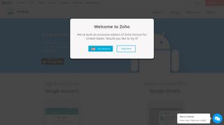 Online invoicing App | Android App | Zoho Invoice
