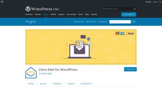 Zoho Mail for WordPress | WordPress.org